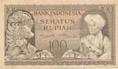 Indonesien 100 Rupiah Banknote -