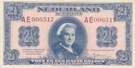 Niederlande 2 ½ Gulden Banknote, Wilhelmina -