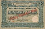 Deutsches Reich Deutschland Württemberg 50 Milliarden Mark Länderbanknote, Stuttgart -
