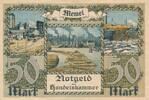 Deutsches Reich Deutschland 50 Mark Memel Memelgebiet Ostpreußen Memelland -