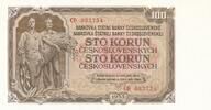 Tschechien, Czechoslovakia / Tschechoslowakei 100 Korun 1953 Banknote unc