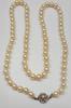 14K 585er Gold Akoya Perlencollier Perlen Kette Perlenkette Verschluß -
