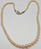 14K 585er Gold Akoya Perlencollier Perlen Kette Perlenkette Verschluß -
