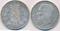 Belgien 5 Frank Leopold II. -