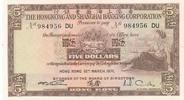 Hongkong and Shanghai Five Dollars Banking Corporation -