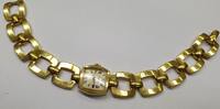 Antike Anker Damenuhr Uhr Handaufzug Double Armbanduhr 17 Rubis -