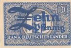 Bank deutscher Länder 10 Pfennig o. D. ausgegeben 1948,KN ohne  18,00 EUR Differenzbesteuert nach §25a UStG zzgl. 3,00 EUR Versand