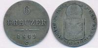 Österreich 6 Kreuzer Franz Joseph I. 1848-1916 -
