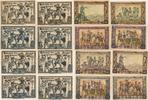 Wittgendsdorf Notgeldscheine 4 x 25 u. 4 x 50 Pfennig der Gemeinde -