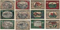 Wasungen Notgeldscheine der Stadt 4 x 50 Pf., 2 x 75 Pfennig -