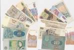 Lot 7 Banknoten Eastland, Italien, Indonesien, Griechenland, Israel,England -