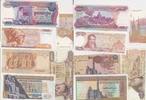 Lot 6 versch.moderne Banknoten Cambodge, Egypt, Griechenland, Hrvatska -