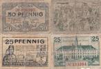 Deutschland 25 50 Pfennig Notgeld Herne 2 Stück -