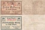 Wetzlar 10 25 Pfennig Notgeld 2 Stück -