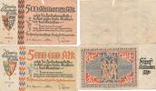Kiel 5 und 500 Millionen Mark 2 x Notgeldscheine Notgeld -