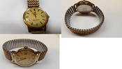 Schweiz ROAMER Searock Herrenuhr Uhr Auttomatik Flexi-Armband 70er Jahre Swiss -
