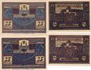 Weissenfels a.d.Saale 2 x 25 Pfennig 2 Notgeldscheine der Stadt -