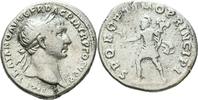 Römische Kaiserzeit Denar Trajan Trajanus 98-117 AD Denarius Mars Victory Trophy -
