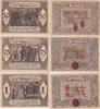 Dülmen 50 75 Pfennig - 1 Mark 3 x Platzanweisung der Stadt -