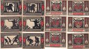 Detmold 50 Pfennig 6x Notgeldscheine der Stadt Detmold -