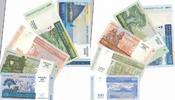 Madagaskar Banknoten 5 versch. 100 - 5000 Ariary um 2004 -