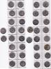 Belgien 1 Franc Lot 18 Münzen -