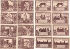 Paderborn 25 50 75 Pfennig 1 2 Mark Serie Notgeldscheine 8 Stück -