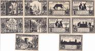 Paderborn 25 75 Pfennig 1 2 Mark Serie Notgeldscheine 5 Stück -
