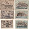 Mallmitz Serie Notgeldscheine 10-25-50 Pfennig -