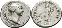 Römische Kaiserzeit Denar Trajanus Denarius Aequitas Scale Libra -