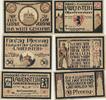 Lauenstein Notgeldscheine der Stadt 10-25-50 Pfennig -