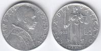 Vatikan 5 Lire Vatican 5 lires Aluminium Pie VII Vatikanstadt Kirchenstaat -