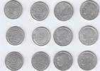 Frankreich 6x 2 Francs Münzen Lot 6 Stück 1943 1947 1948 1949 1959 -