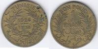 Tunesien 1 Franc Münze تونس عملة فرنك واحد -