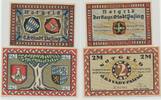 Pasing Notgeldscheine der Stadt 1 Mark und 2 Mark -