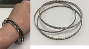 Silber Armreifen 835er Silber -