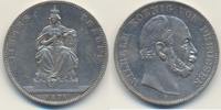Preussen König Wilhelm Sieges Thaler Mzz.A -