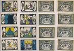 Döbeln Notgeldscheine der Stadt 8 x 50 Pfennig -