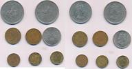 Hong Kong 1 1/2 Dollar 5 10 50 Cents Lot von 8 Münzen Elisabeth II. u George VI. Honkong -