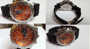 Festina Chrono Bike Herrenuhr Uhr 25km Average F16183 alarm Quartz -