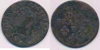 Frankreich Liard FRANCE LOUIS XIV Ludwig XIV. (1643–1715) Rouen -