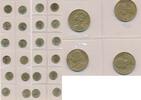Frankreich 5 Centimes Lot 16 Münzen versch. Jahrgänge meist in Vorzüglich bis Bankfrischer Qualität -