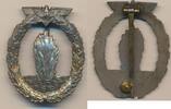 III. Reich Abzeichen Marine Mienensucher, HK. wurde entfernt. -
