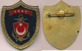 Türkei Medaille Abzeichen T.C TÜRK DENİZ KUVVETLERİ DONANMA KOMUTANLIĞI ASKERİ BRÖVE ROZET MADALYA MILITÄR -