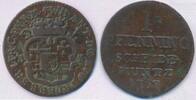 Altdeutschland 1 Pfennig Paderborn Bistum Wilhelm Anton von Asseburg 1763-1782 -