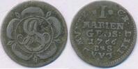 Altdeutschland 1 Mariengrosche Lippe-Detmold Simon August 1734-1782 Grosche -
