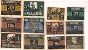 Deutschland Deutsches Reich 25 50 Pfennig 1 2 Mark Notgeldschein Notgeld Jugendburg Ludwigstein bei Witzenhausen 6 Stück -