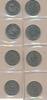 Malta 10 Cents 4 Münzen / Segelschiff -