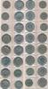 Schweiz 5 10 Rappen 1/2 Franke 16x Münzen Lot Helvetica -