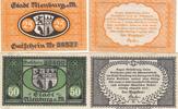 Deutschland Deutsches Reich 25 50 Pfennig Notgeldschein Notgeld Stadt Nienburg Hannover Niedersachsen 2 Scheine -